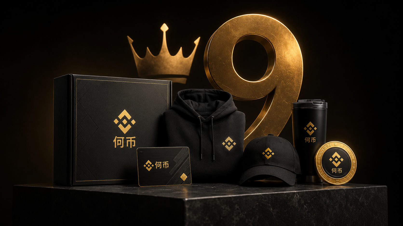 何币 VIP 黑金周边